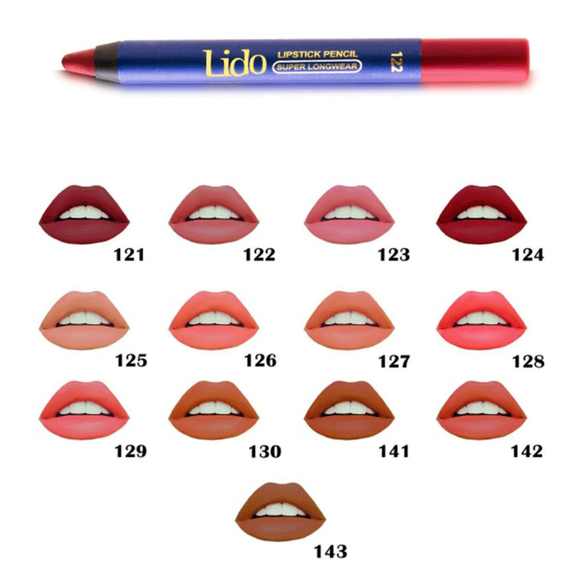 تنوع رژ لب مدادی